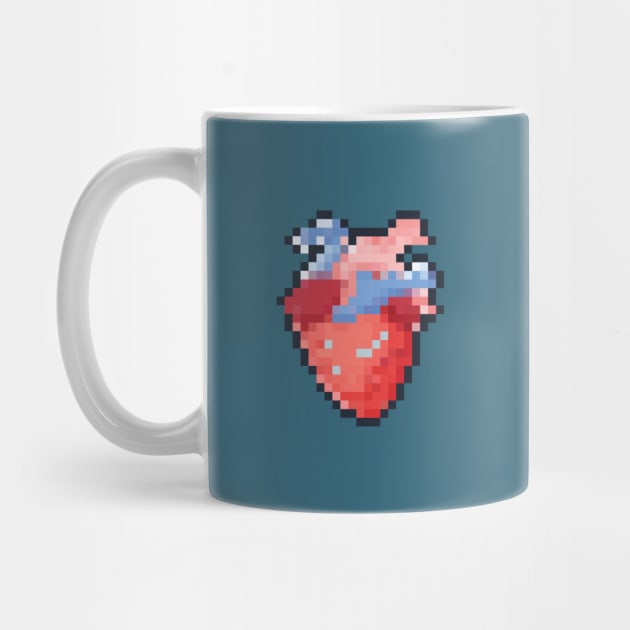 Anatomical Pixel Heart by PixelSamuel